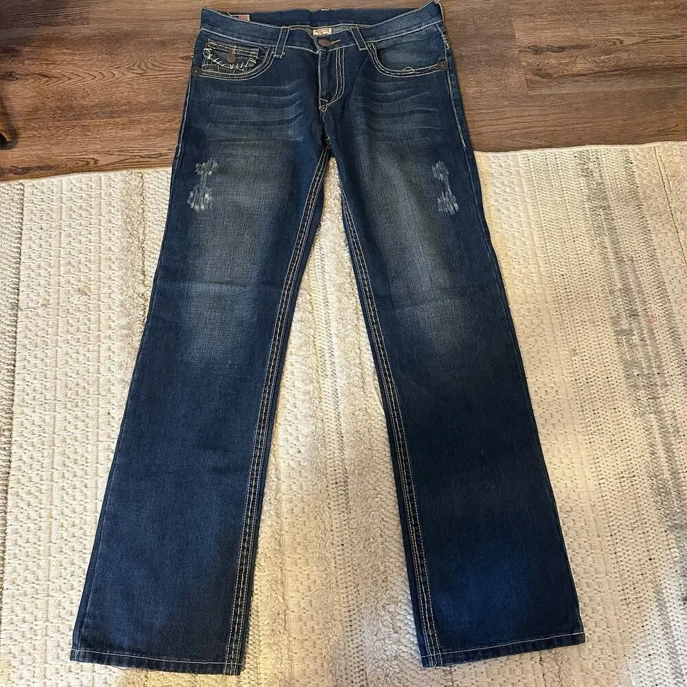 TRUE RELIGION Men's Straight Leg Jeans Size 32